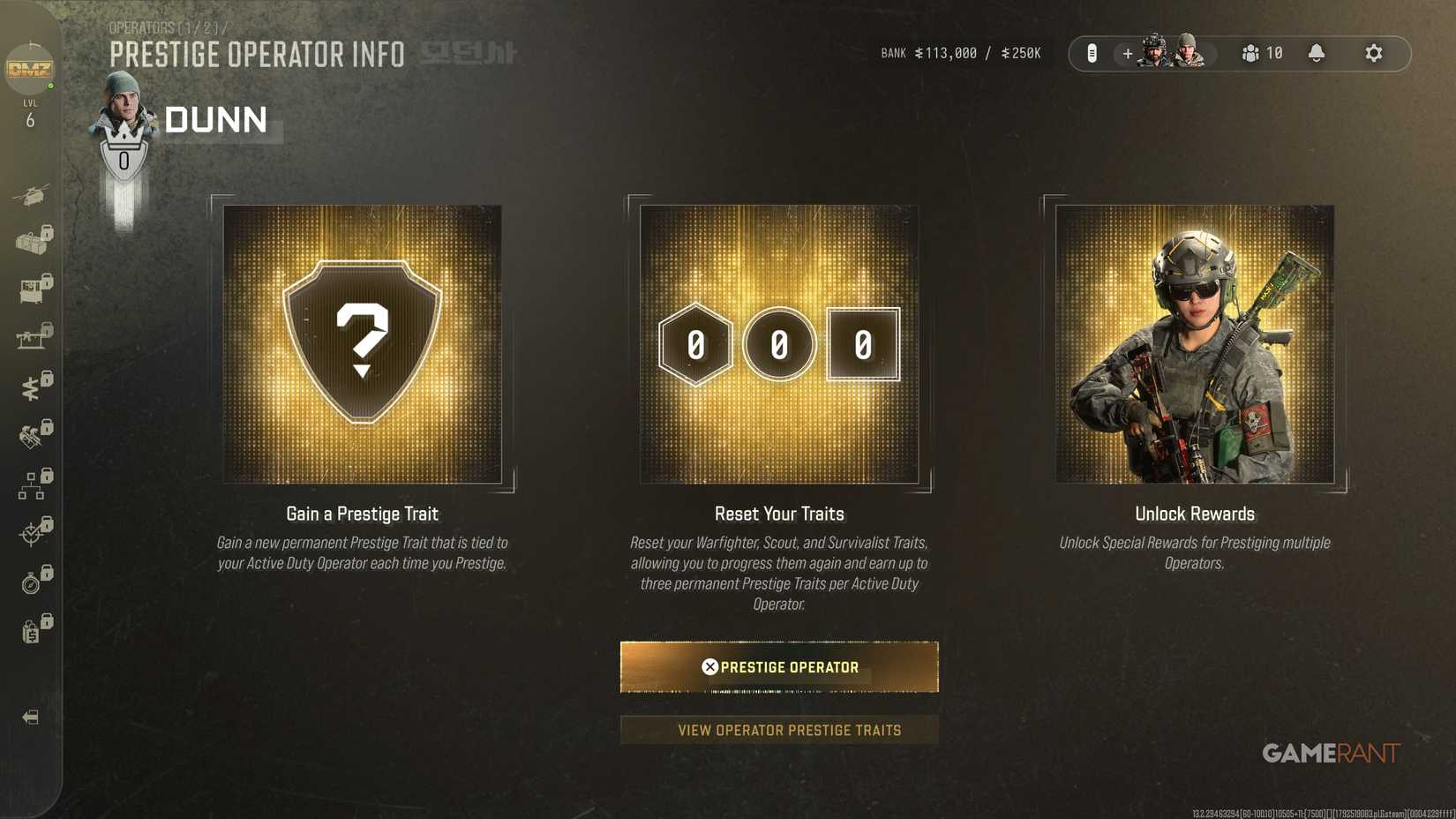 What Does DMZ Prestige Do (& What Do You LoseGain)