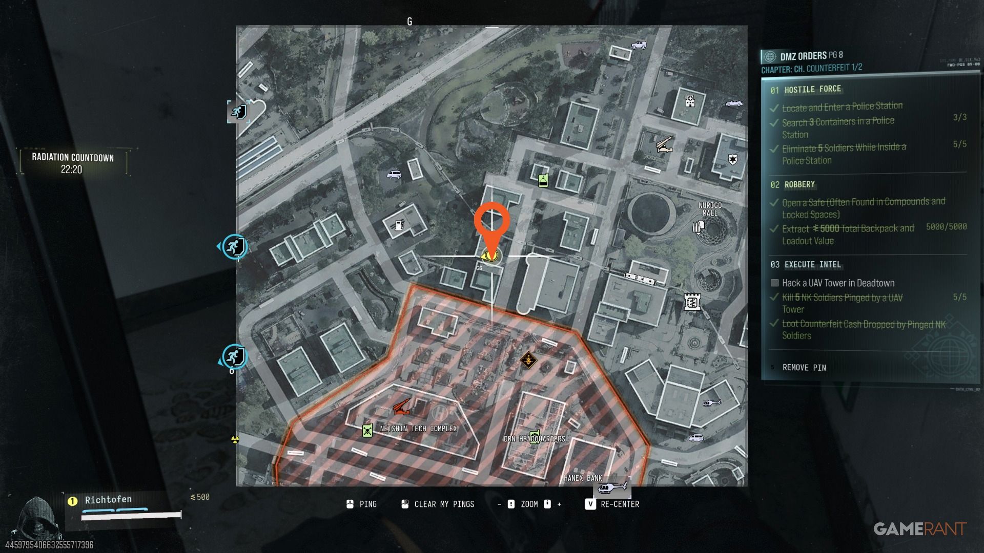 Coin Mining Den Location in MW4 DMZ