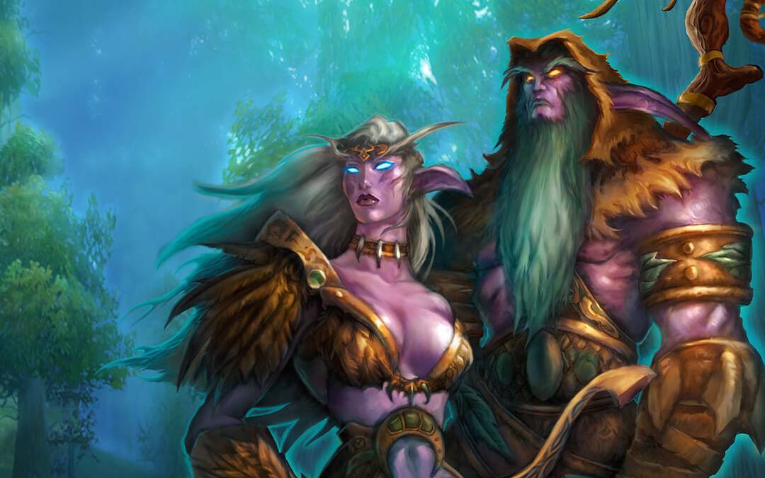 world of warcraft characters blizzard