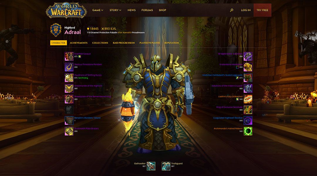 world-of-warcraft-profile-overview