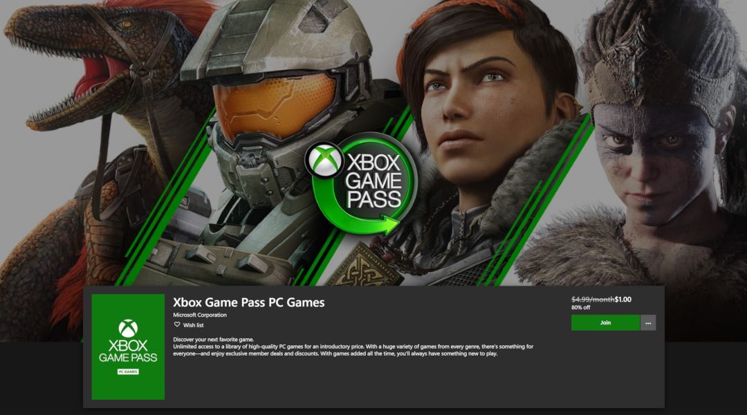 Xbox Game Pass PC Launches for Cheap, Features Over 100 Games [Update]