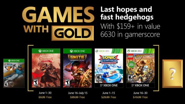 xbox games with gold june 2018