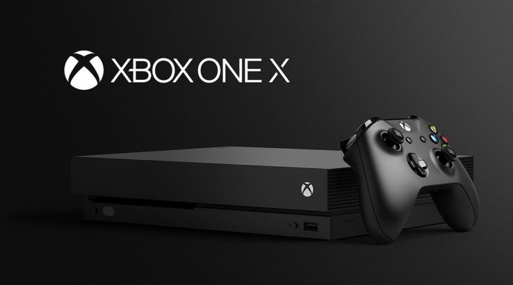 Xbox One X promotional image