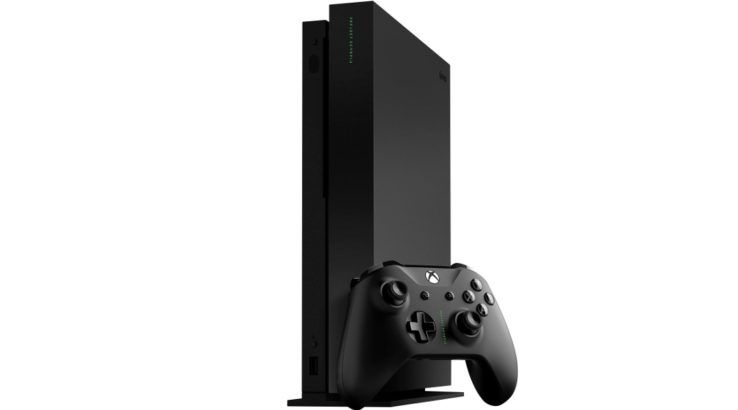 Xbox One X Project Scorpio Edition Leak - Vertical Stand