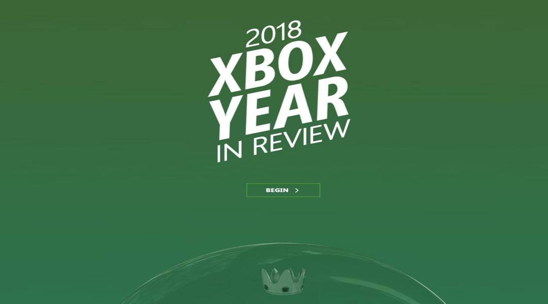 xbox year in review 2018