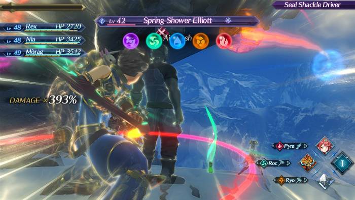 xenoblade chronicles 2 combat