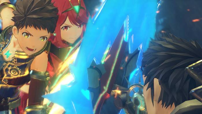 xenoblade chronicles 2 fight