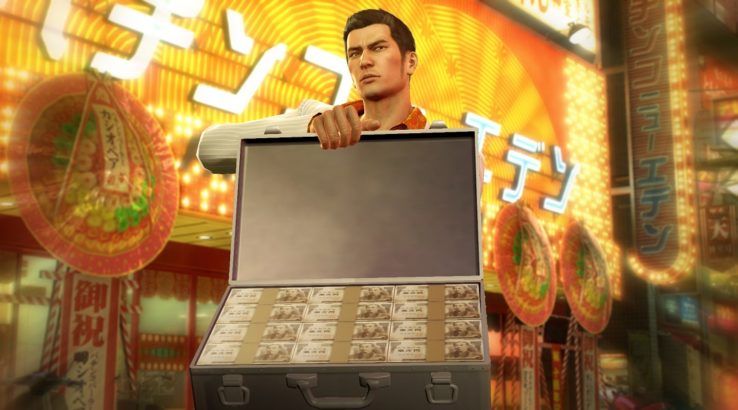10 PS4 Games That Make the Console Worth Buying - Yakuza 0 money briefcase