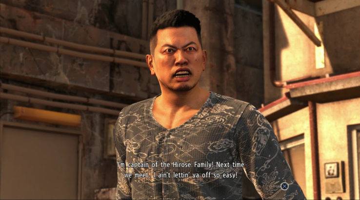 yakuza 6 actor organized crime