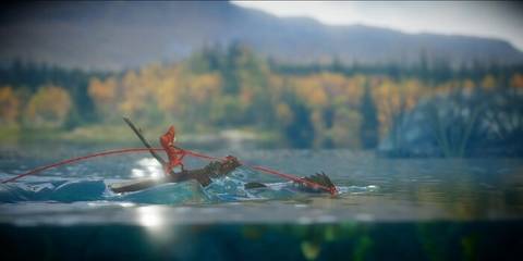 yarny river unravel gameplay