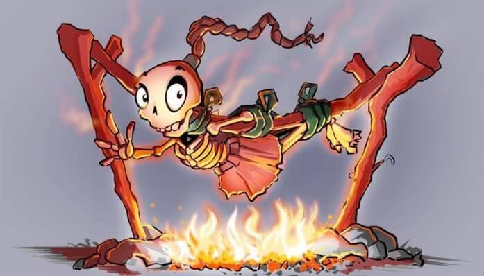 Yooka-Laylee Adds Former Rare Designer - Skeleton girl
