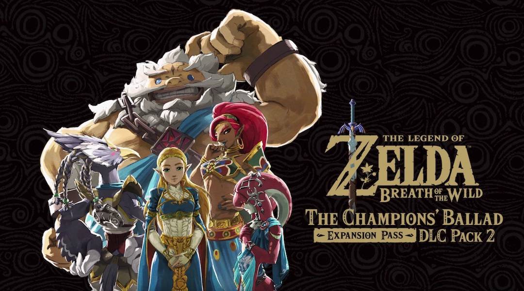 zelda breath of the wild champions ballad title nintendo