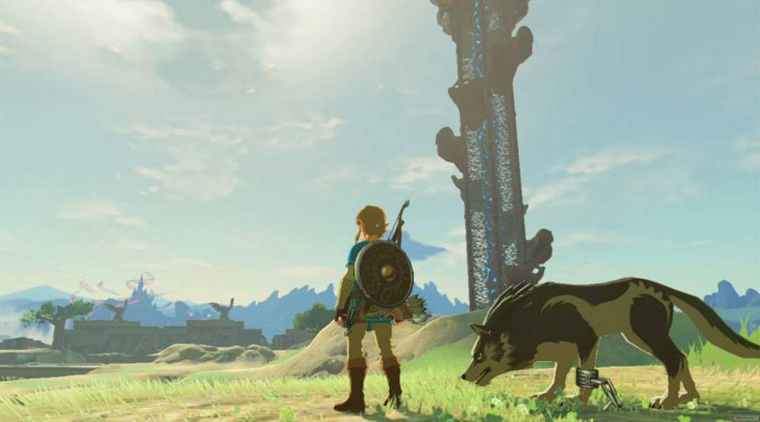 zelda breath of the wild dog loss