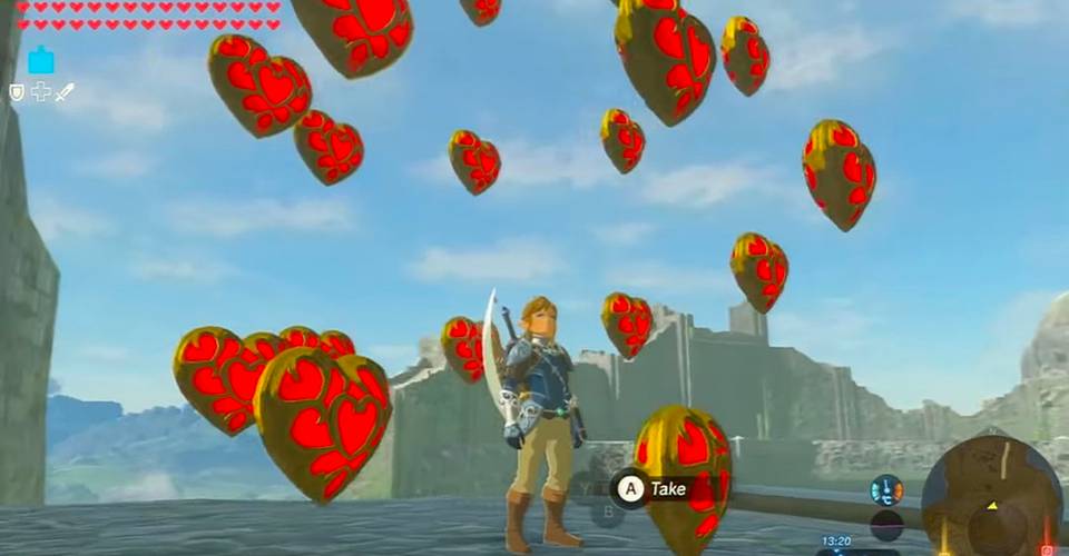 Zelda Breath Of The Wild Cheat Spawns Characters And Items On Demand