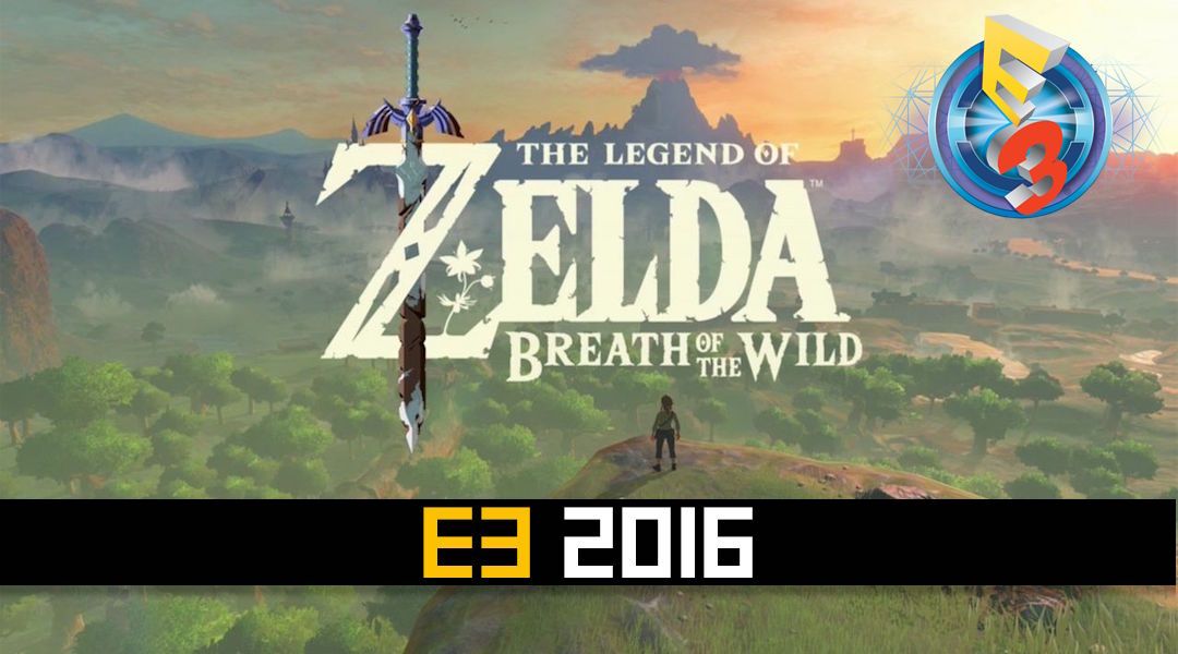 zelda breath wild e3 2016 gameplay demo