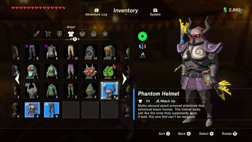 The Legend of Zelda: Breath of the Wild Timeline Controversy - Phantom Armor