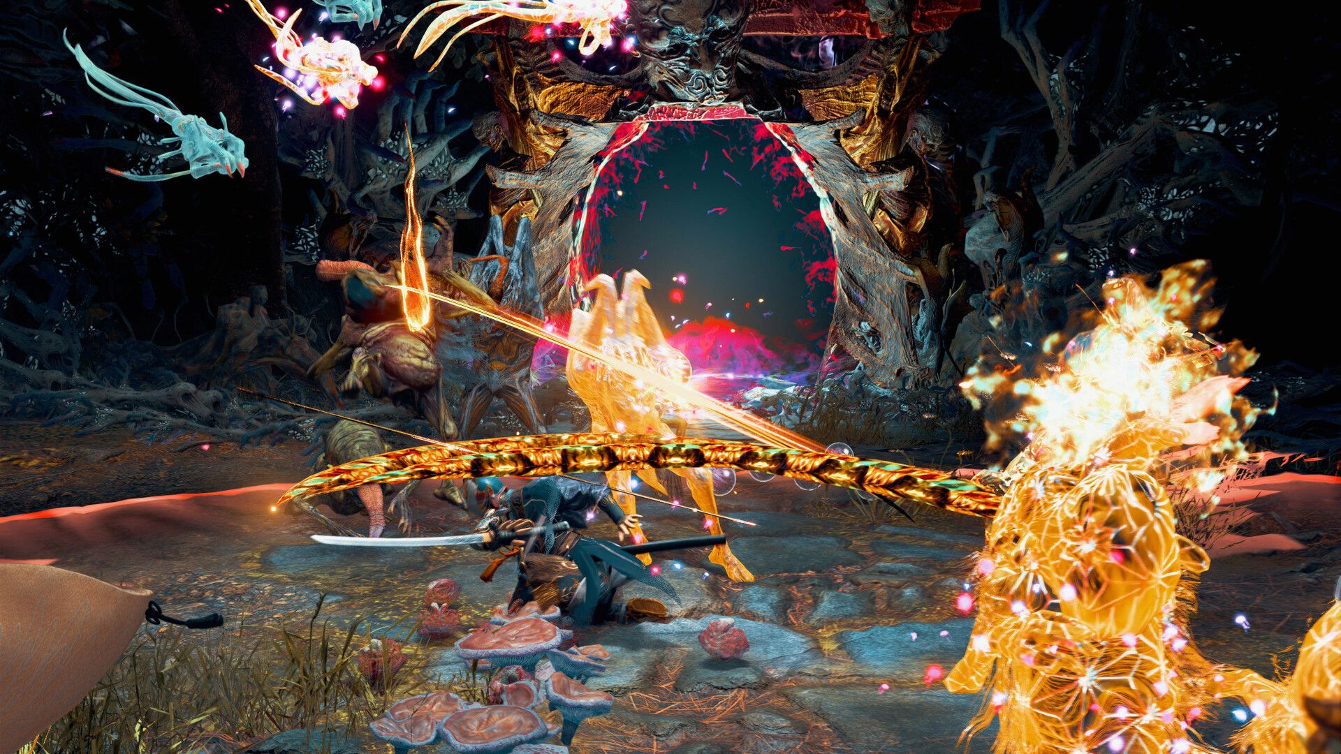 Kunitsu-Gami Path of the Goddess Steam screenshot 1 - Given that state of affairs, it's plausible that both games will launch near the end of the year; anything sooner than a Q4 target would ostensibly require the projects to already be verging on completion, but that's seemingly not the case if their publishers still aren't ready to commit to more specific release windows as of March